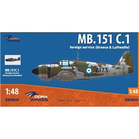 Dora Wings 1:48 MB.151 C.1 - FOREIGN SERVICE - GREECE AND LUFTWAFFE
