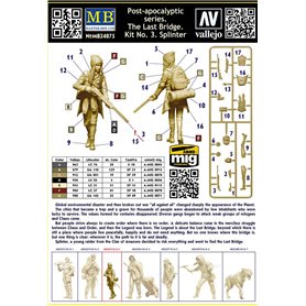 MB 24075 Post-apocalyptic series. The Last Bridge. Kit No 3. Splinter