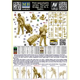 MB 1:24 POST APOKALYPTIC SERIES - THE LAST BRIDGE - VADIM