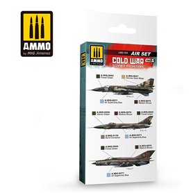 AMIG7240 ZESTAW: COLD WAR SOVIET FIGHTERS COLORS
