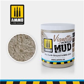 Ammo of MIG 2151 TEXTURE: DRY EARTH GROUND - 100ml