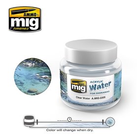 Ammo of MIG 2205 Sztuczna woda CLEAR WATER