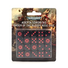 Warhammer 40000 ADEPTA SORORITAS: Order Of The Bloody Rose Dice
