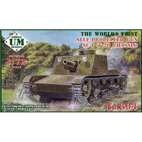 Ummt 694-01 Self-Propelled Gun Su-1 (T-26 Chassis) Rubber Tracks