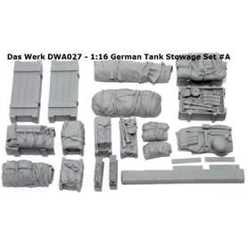 Das Werk DWA027 German Tank Stowage Set #A