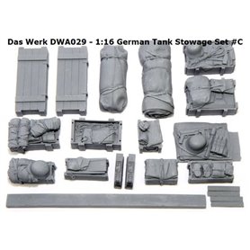 Das Werk DWA029 German Tank Stowage Set #C