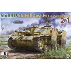 Takom 1:35 StuH.42 / StuG.III Ausf.G - LATE PRODUCTION - 2IN1