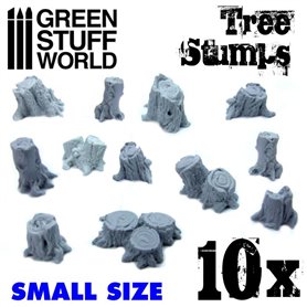 Green Stuff World Small Tree Stumps