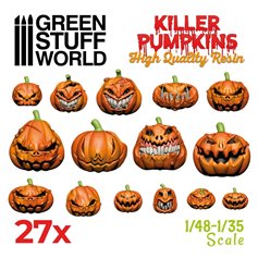 Green Stuff World Resin Killer Pumpkins