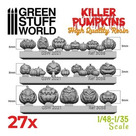 Green Stuff World RESIN KILLER PUMPKINS