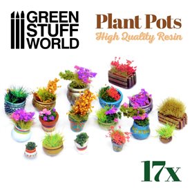 Green Stuff World Plant POT Resin set