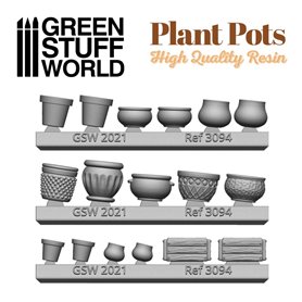 Green Stuff World Plant POT Resin set