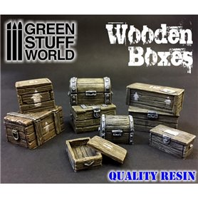 Green Stuff World WOODEN BOXES SET