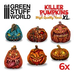 Green Stuff World Large Killer Pumpkins Resin Set