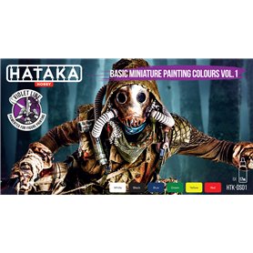 Hataka DS01 Basic Miniature Painting Colours vol.1