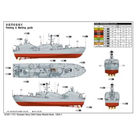 I LOVE KIT 1:72 OSA-1 - RUSSIAN NAVY OSA CLASS MISSILE BOAT