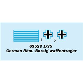 I LOVE KIT 63523 German Rhm.-Borsig Waffentrager