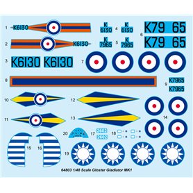 I LOVE KIT 1:48 Gloster Gladiator Mk.I