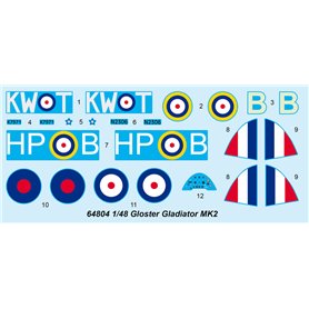I LOVE KIT 1:48 Gloster Gladiator Mk.II