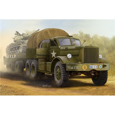 I LOVE KIT 63501 U.S. M19 Tank Transporter with Hard Top Cab