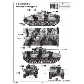 Trumpeter 1:72 British Warrior Tracked Mechanised Combat Vehicle