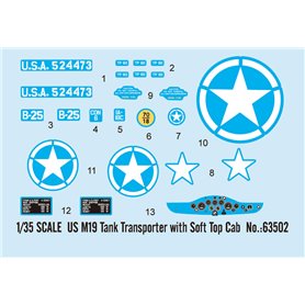 I LOVE KIT 1:35 US M19 - TANK TRANSPORTER W/SOFT CAB