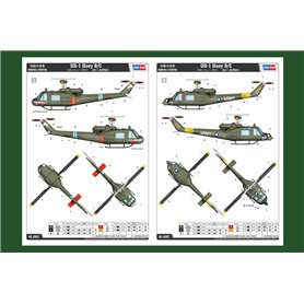 Hobby Boss 81807 UH-1 Huey B/C