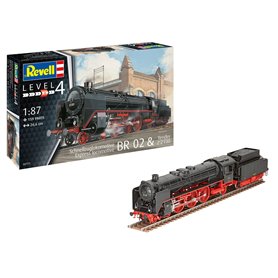 Revell 02171 1/87 Express Locomotive BR 02 & Tender 2'2'T30