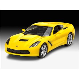 Revell 07825 1:25 2014 Corvette Stingray "Promotion Box" Car Model Kit