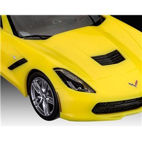 Revell 07825 1:25 2014 Corvette Stingray "Promotion Box" Car Model Kit