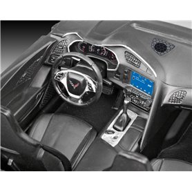 Revell 07825 1:25 2014 Corvette Stingray "Promotion Box" Car Model Kit