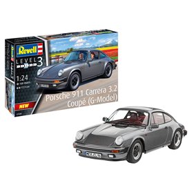 Revell 67688 1/24 Model Set Porsche 911 Carrera 3.2 Coupé