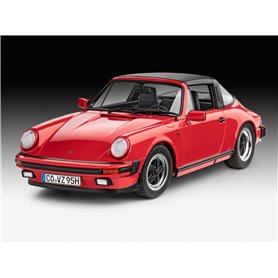 Revell 1:24 Porsche 911 Carrera Targa G - MODEL SET - z farbami
