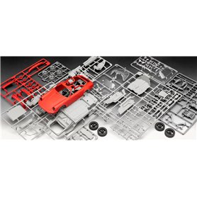 Revell 1:24 Porsche 911 Carrera Targa G - MODEL SET - z farbami