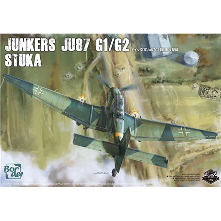 Border Model BF-002 Junkers Ju87 G1/G2 Stuka
