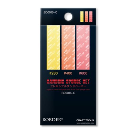 Border Model BD0016-C Sanding Sponge Set 280 400 600