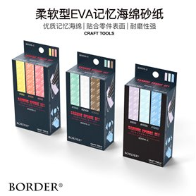 Border Model BD0016-Z Sanding Sponge Set #800 #1000 #1200