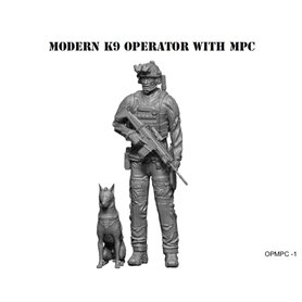 G&G Simulations 1:35 Operator NATO – przewodnik z psem bojowym MPC