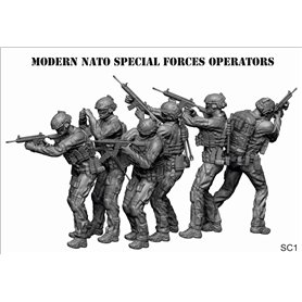 G&G Simulations 1:35 Zestaw sześciu operatorów NATO