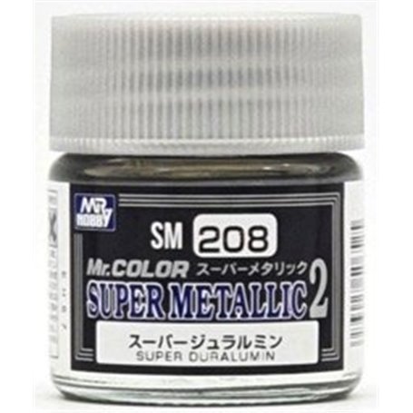 Mr.Hobby SM-208 SUPER METALLIC Super Duralumin - 10ml