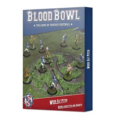 Blood Bowl WOOD ELF PITCH AND DUGOUTS