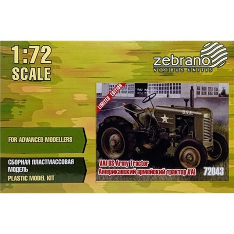 Zebrano 72043 VAI US Army Tractor