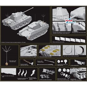 Dragon 6965 Pz.Bef.Wg Panther w/Zimmerit