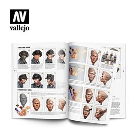 Vallejo 75041 Książka DIORAMA PROJECT 1.2 FIGURES