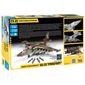 Zvezda 4807 Soviet Attack Aircraft Su-25 "Frogfoot"