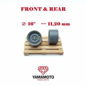 Yamamoto YMPRIM11 Wide Steelies / Szeroka Stal 16"