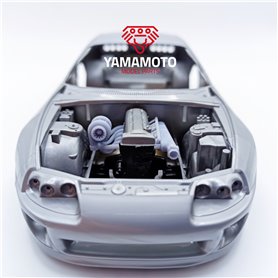 Yamamoto 1:24 Toyota Supra Turbo Kit 2JZ dla Tamiya 24123