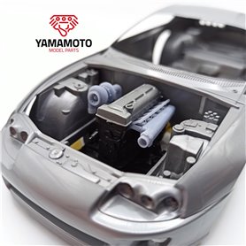 Yamamoto YMPTUN42 Turbo Kit 2JZ Toyota Supra for Tamiya 24123