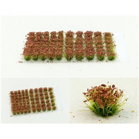 Kwiatki Crimson Red Flowers 6mm