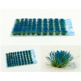 Dark Blue Flowers 6mm